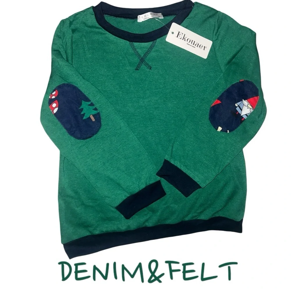 Ekouaer Boys Kids Christmas Pajamas Set | Long Sleeve‎ Top and Pants | NEW/NWT!!